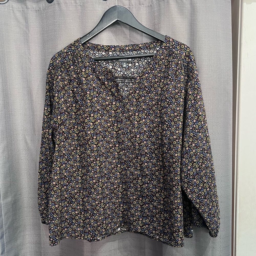 Toad & Co Manzana Peasant Blouse